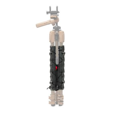 Manfrotto MB RO LW ALPHA S.H.O.T. - 3x osłony / owijki do nóg statywu - przykład użycia